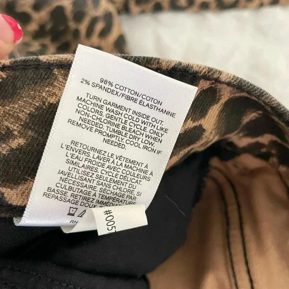 Express leopard high rise ankle legging - Picture 9 of 9